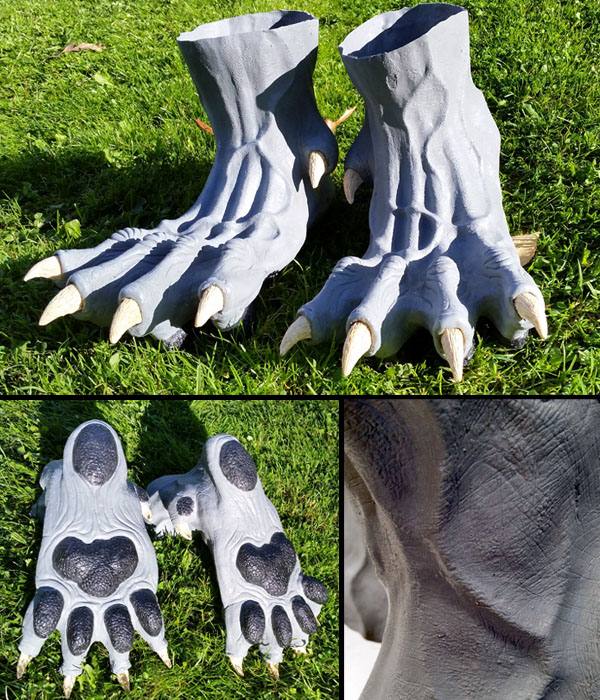 brown beast handpaws
